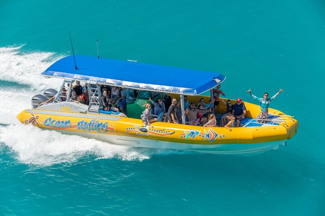 Ocean Rafting Tour to Whitehaven Beach, Hill Inlet Lookout & Top Snorkel Spots